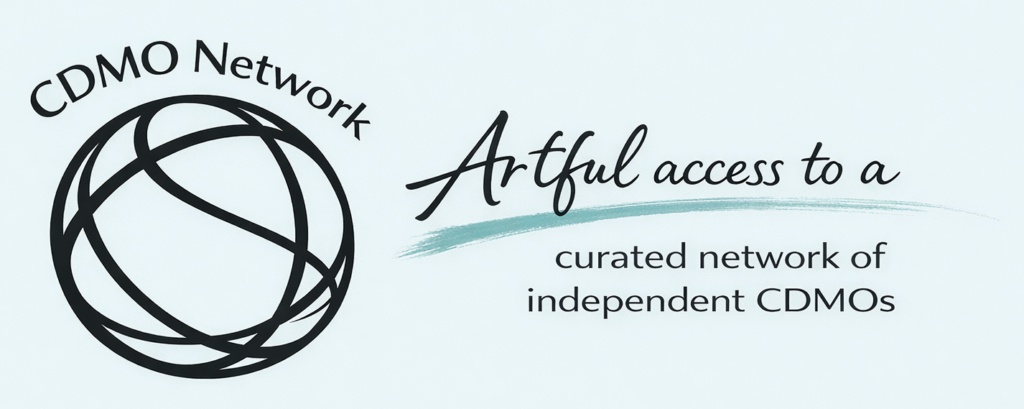 CDMO Network, Artful access to a curated network of independent CDMOs